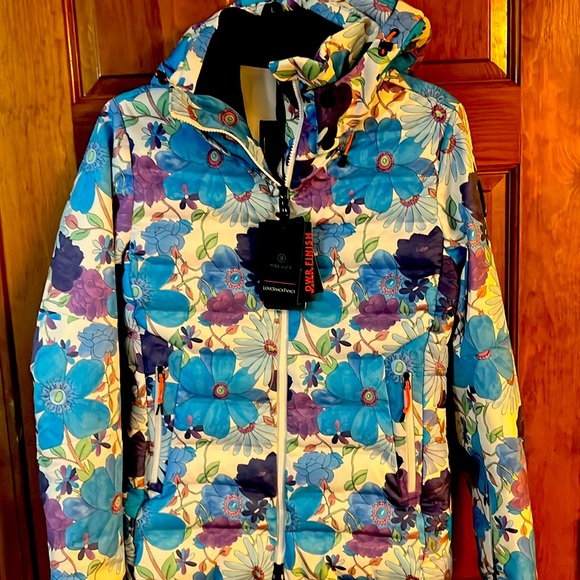 New Bogner Fire+Ice Love Snack Fancy Womens Puffer Jacket XS NWT - Picture 1 of 4